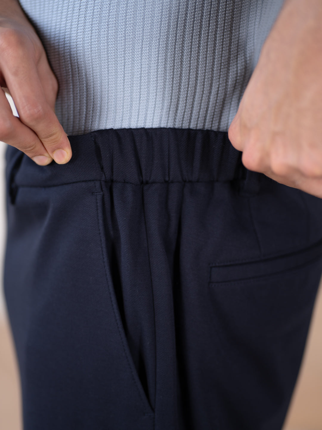 Deckhand Navy Stretchable Travel Pants