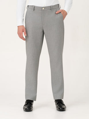 Director Grey Pro.Stretch Formal Trousers