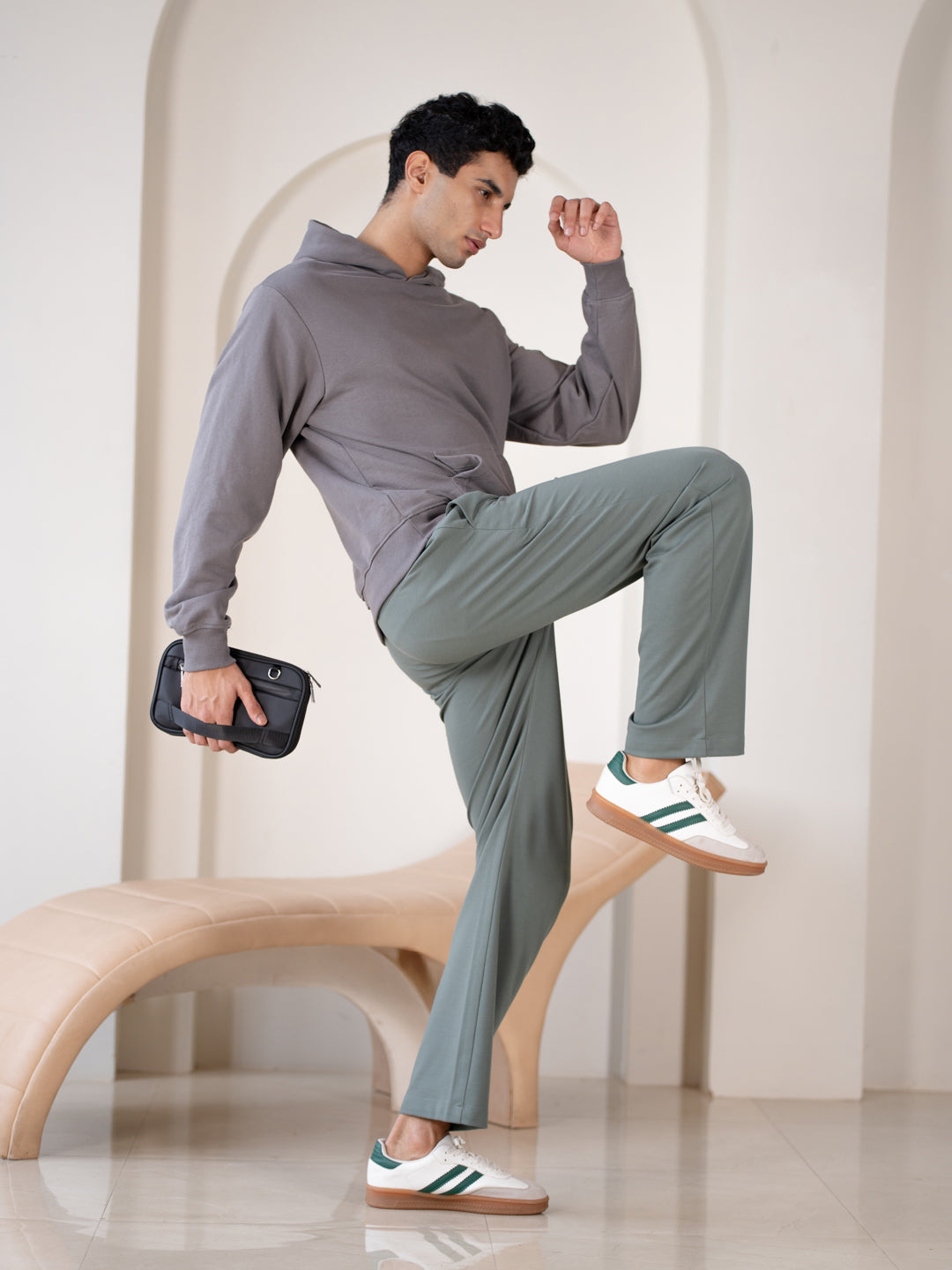Ranger Green Stretchable Travel Pants