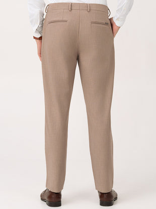 Advisor Brown Pro.Stretch Formal Trousers