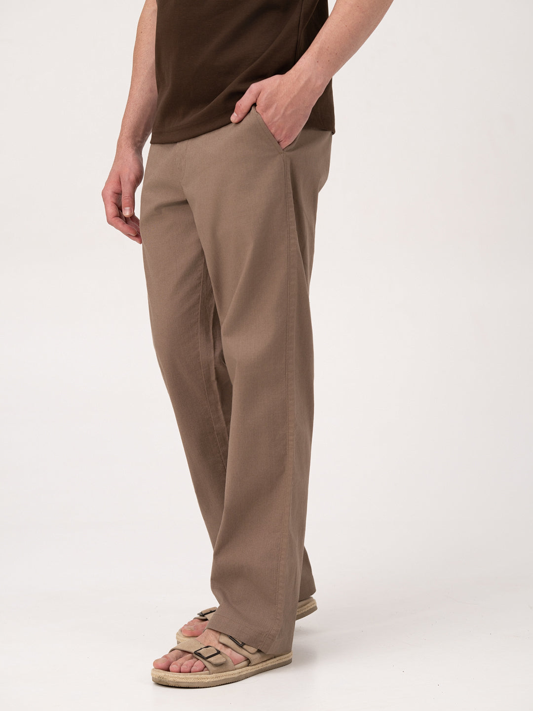 Havana Brown Relaxed Fit Lounge Pants