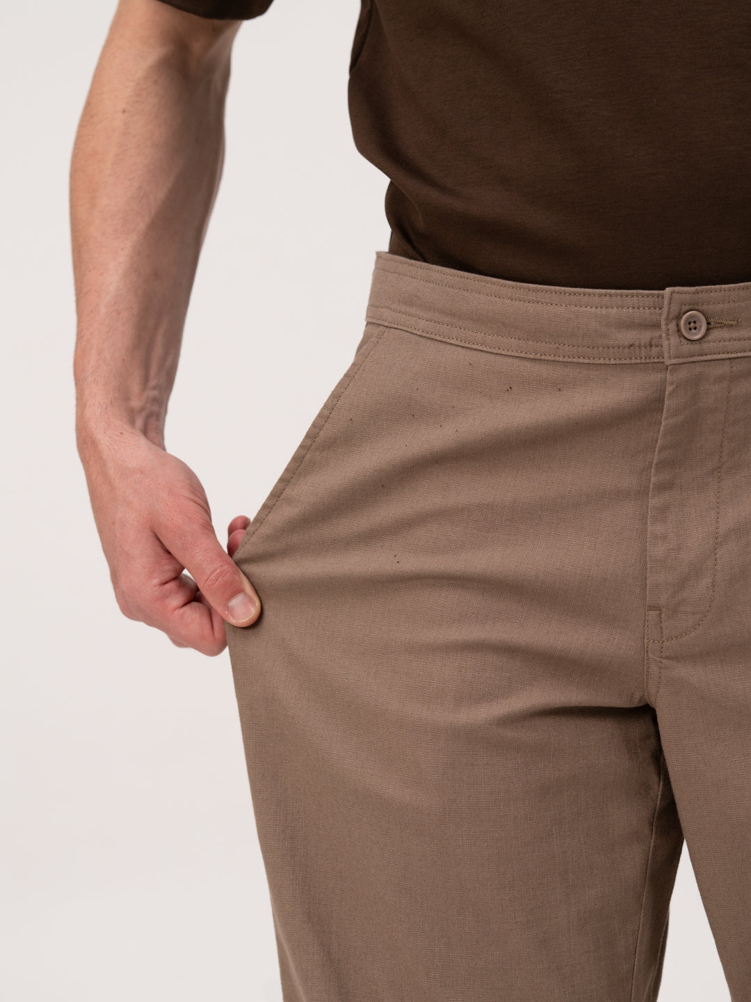 Havana Brown Relaxed Fit Lounge Pants