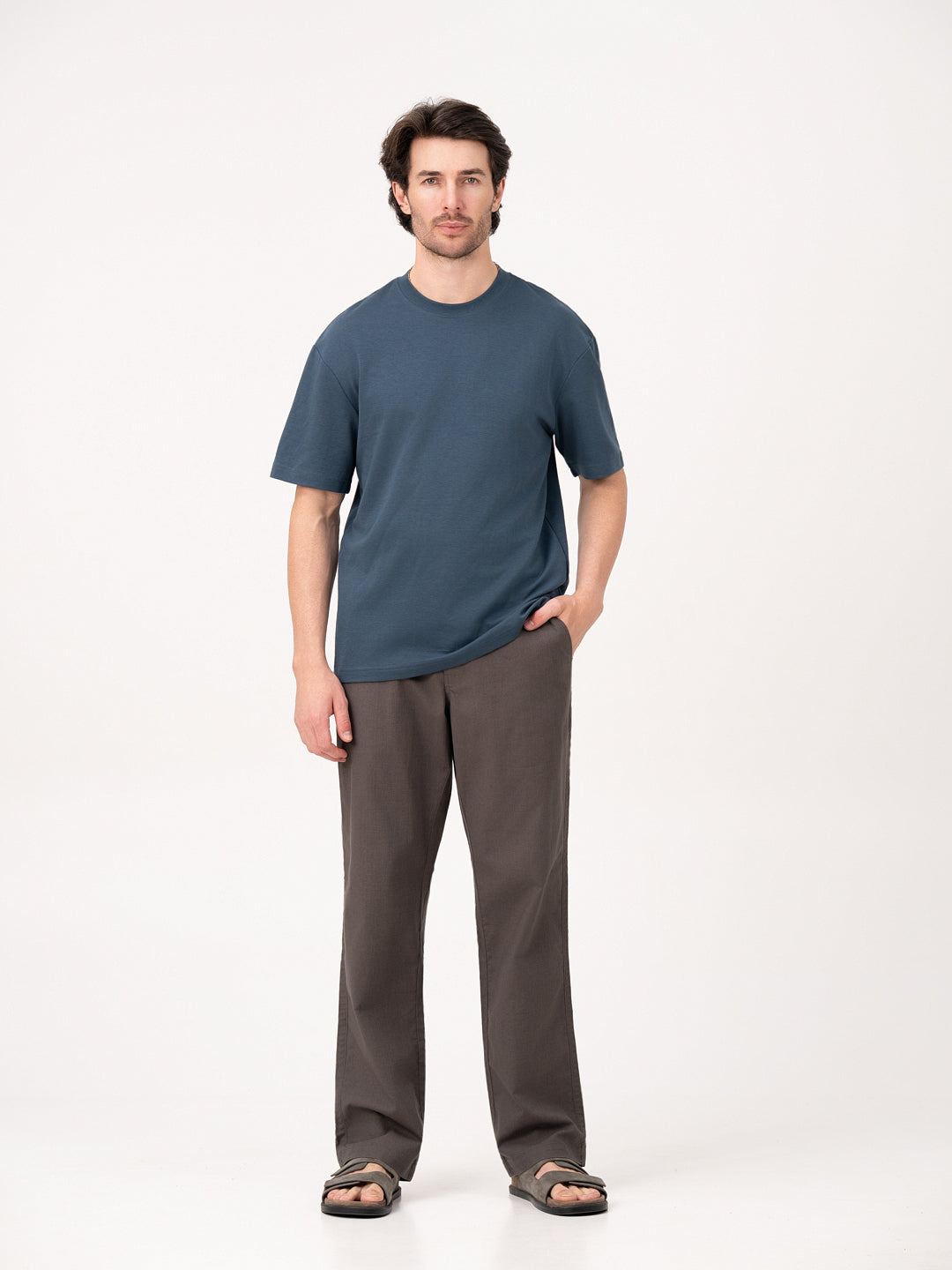 Kyoto Grey Relaxed Fit Lounge Pants