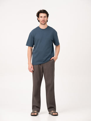 Kyoto Grey Relaxed Fit Lounge Pants