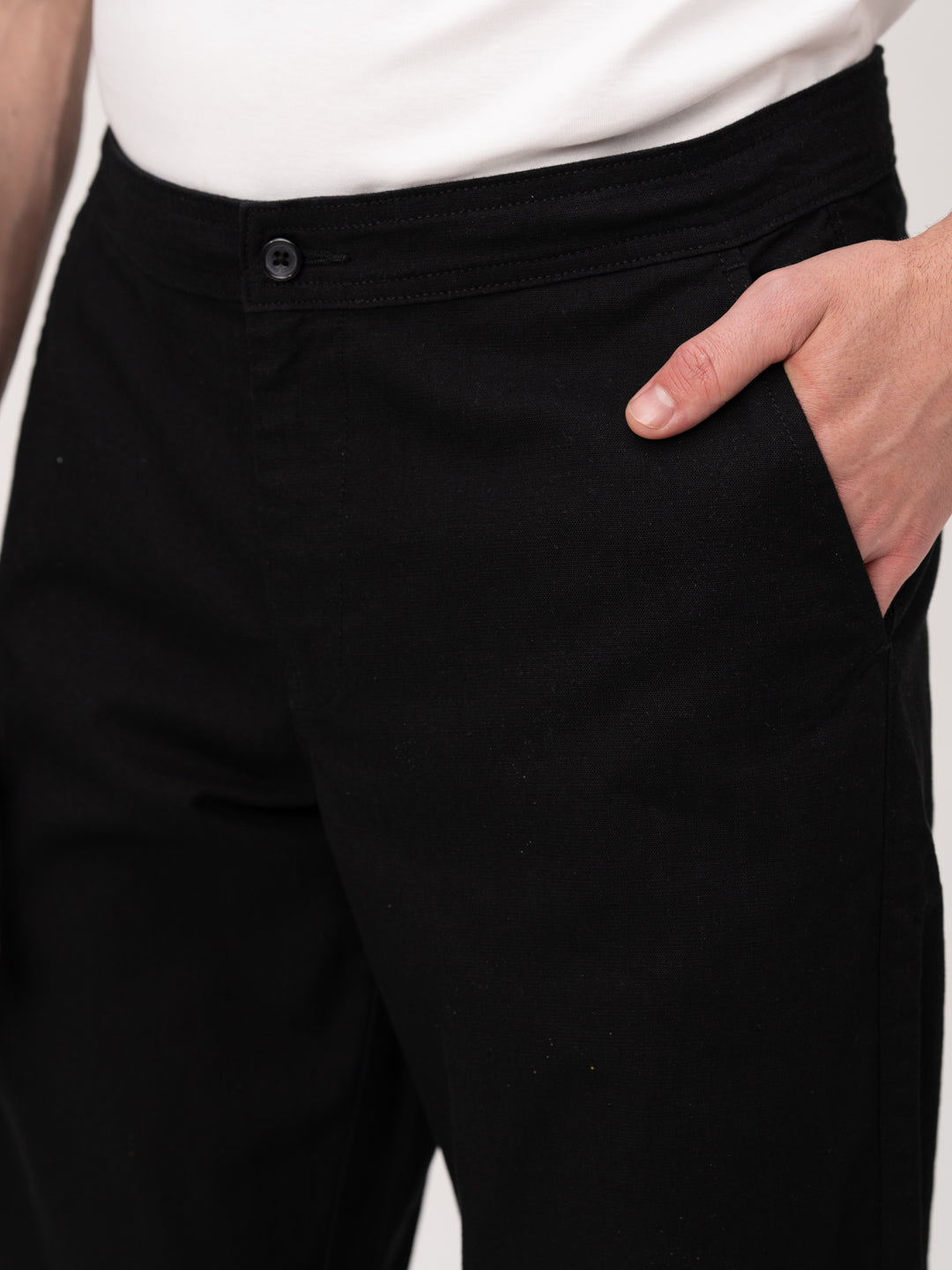 Monaco Black Relaxed Fit Lounge Pants
