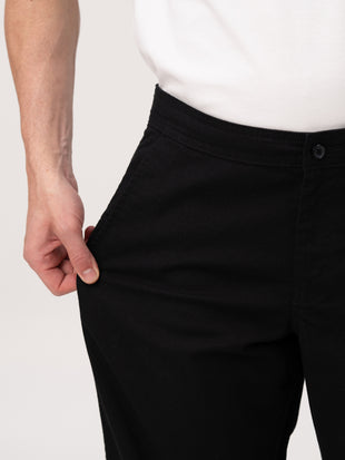 Monaco Black Relaxed Fit Lounge Pants