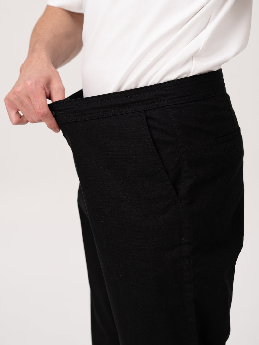 Monaco Black Relaxed Fit Lounge Pants