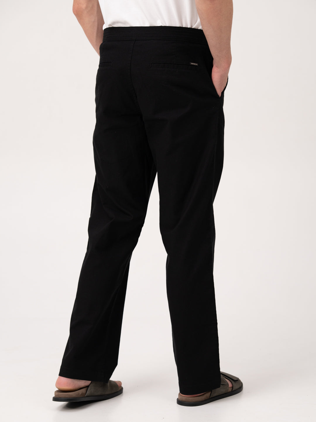 Monaco Black Relaxed Fit Lounge Pants