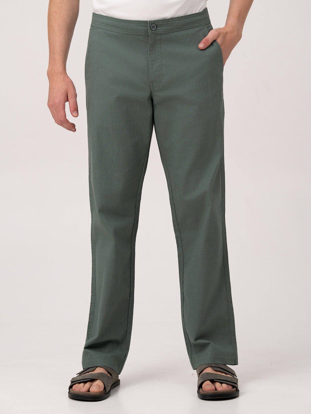 Morocco Green Relaxed Fit Lounge Pants