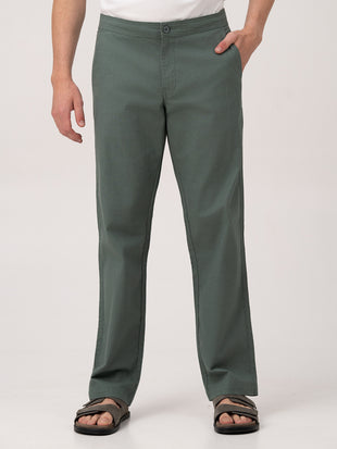 Morocco Green Relaxed Fit Lounge Pants
