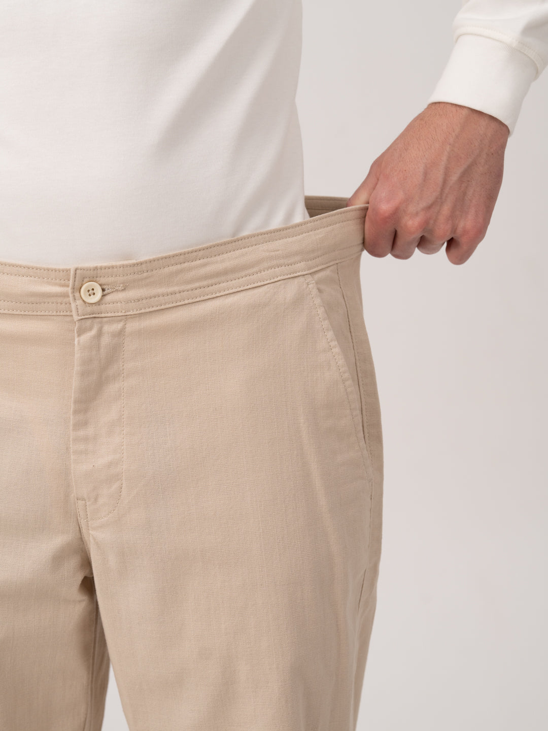 Cappadocia Beige Relaxed Fit Lounge Pants
