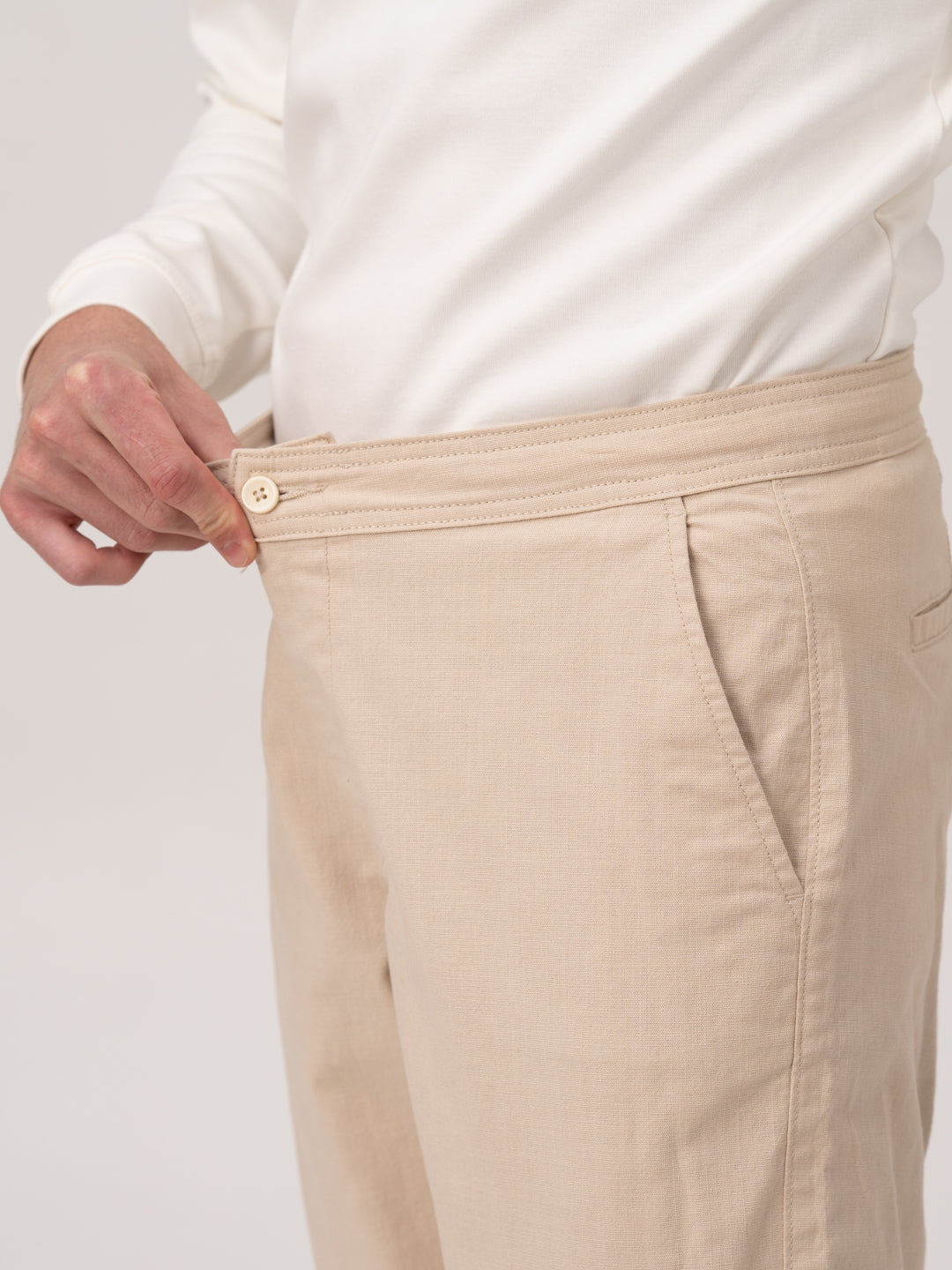 Cappadocia Beige Relaxed Fit Lounge Pants