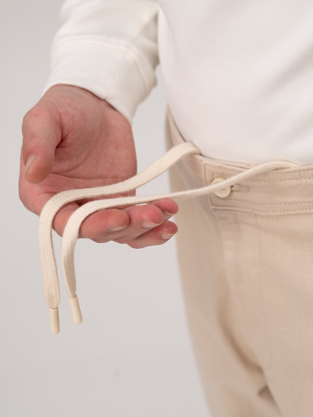 Cappadocia Beige Relaxed Fit Lounge Pants