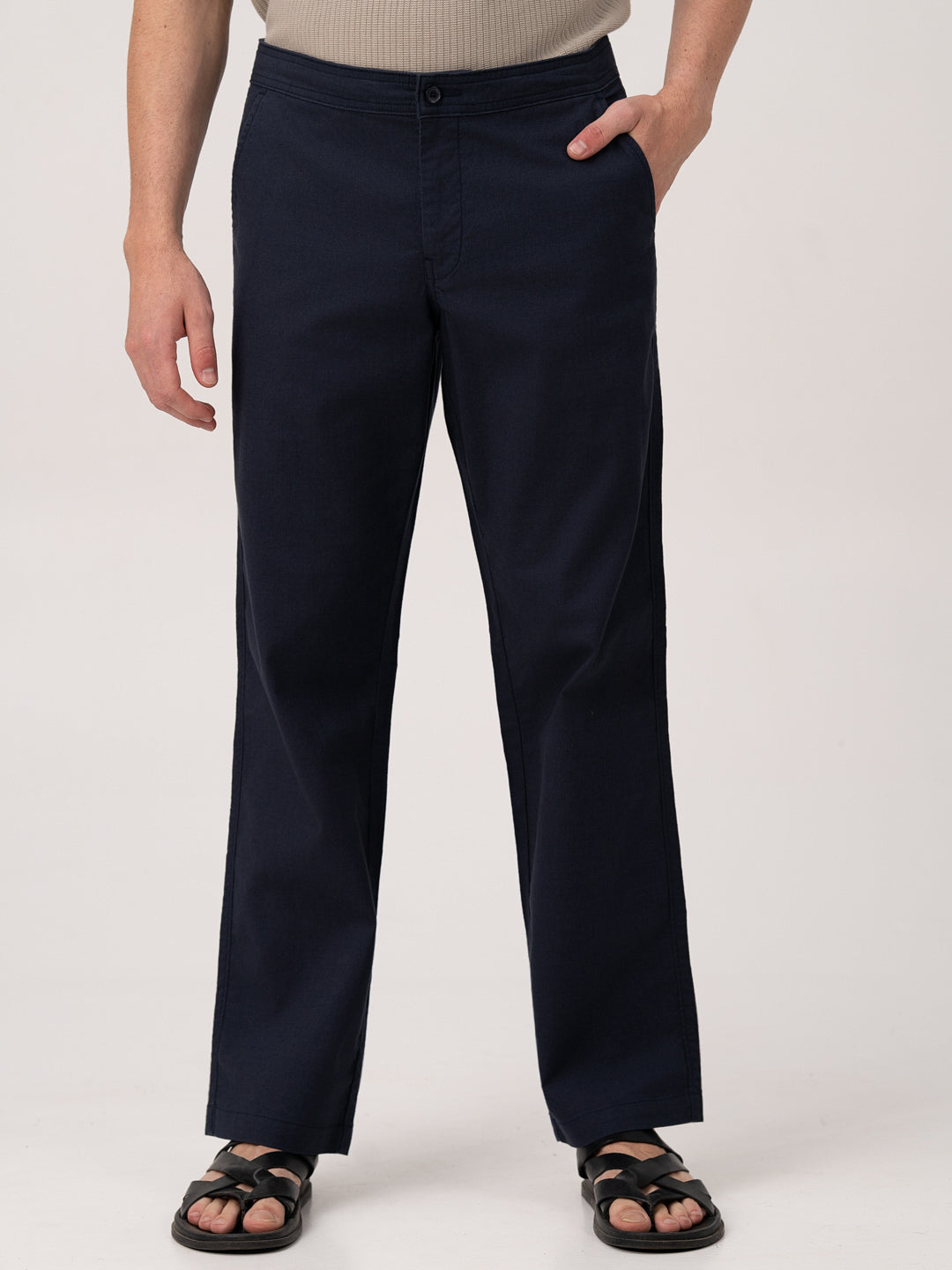 Santorini Navy Relaxed Fit Lounge Pants