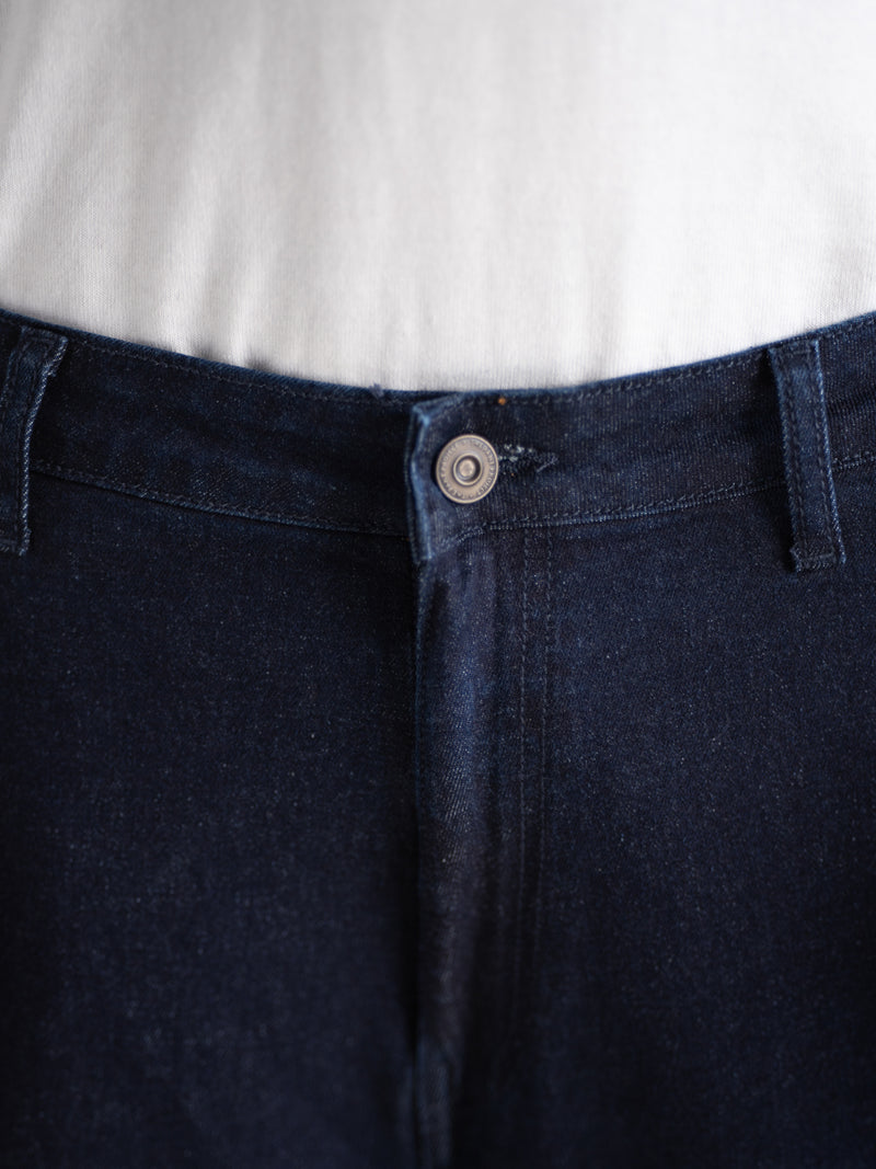 Combat Blue Baggy Fit Jeans