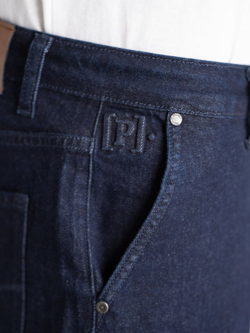 Combat Blue Baggy Fit Jeans