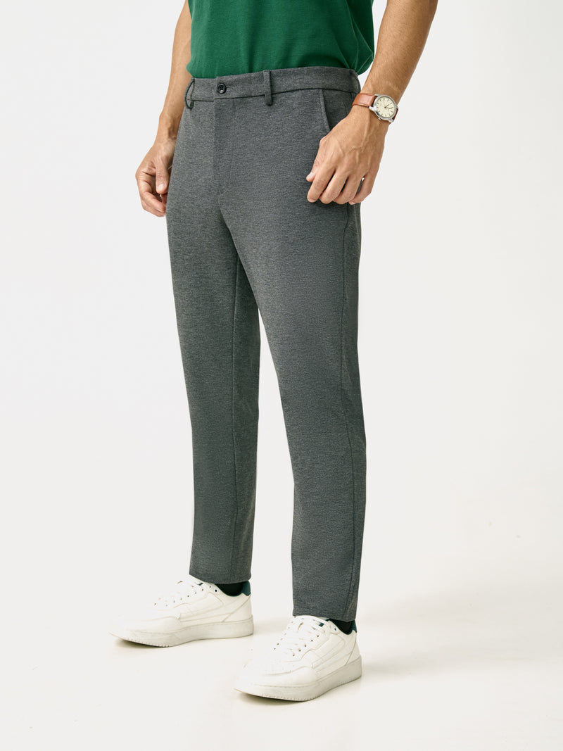 Dark Grey Slim Fit Power Stretch Pants