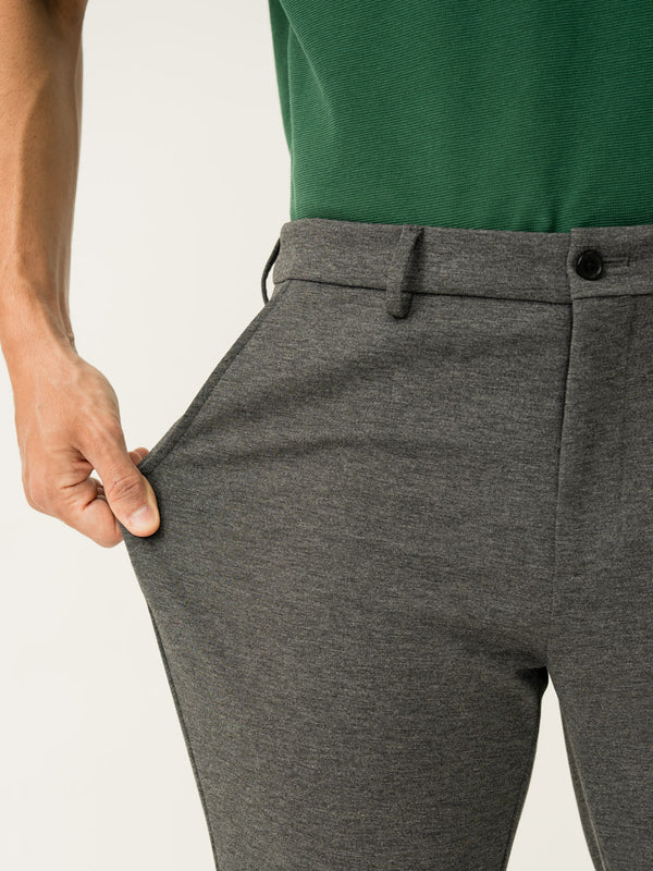 Dark Grey Slim Fit Power Stretch Pants