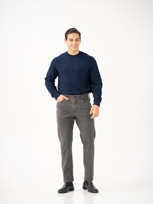 Voyager Grey Pro-Stretch Relaxed Fit Jeans