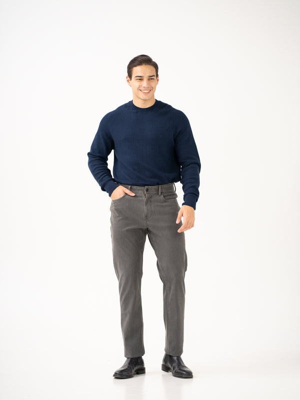 Voyager Grey Pro-Stretch Relaxed Fit Jeans