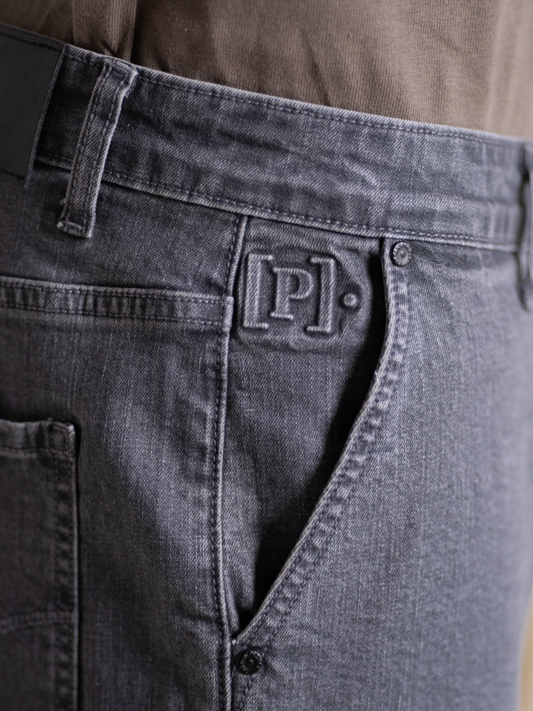 Concrete Grey Baggy Fit Jeans