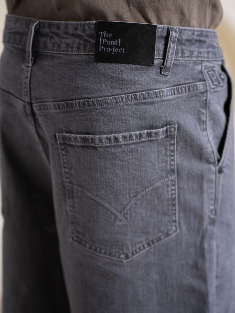 Concrete Grey Baggy Fit Jeans