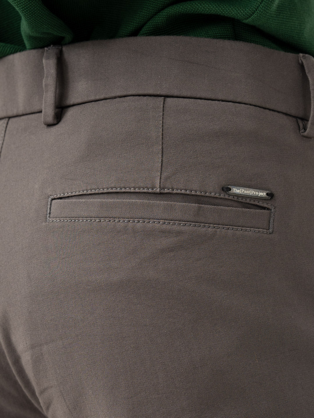 Goal Grey Slim Fit Stretch Chino Pants