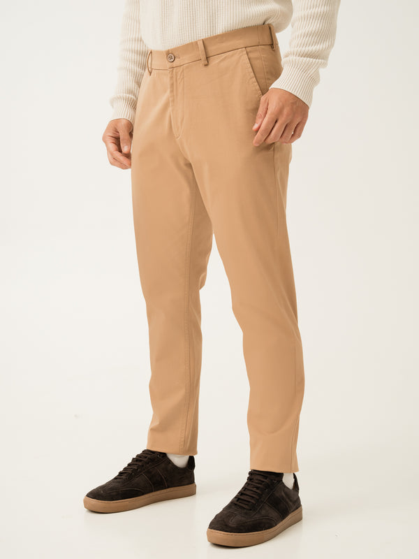 Court Khaki Slim Fit Stretch Chino Pants