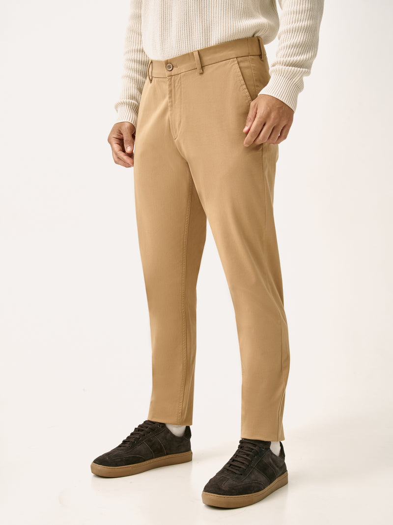 Court Khaki Slim Fit Stretch Chino Pants