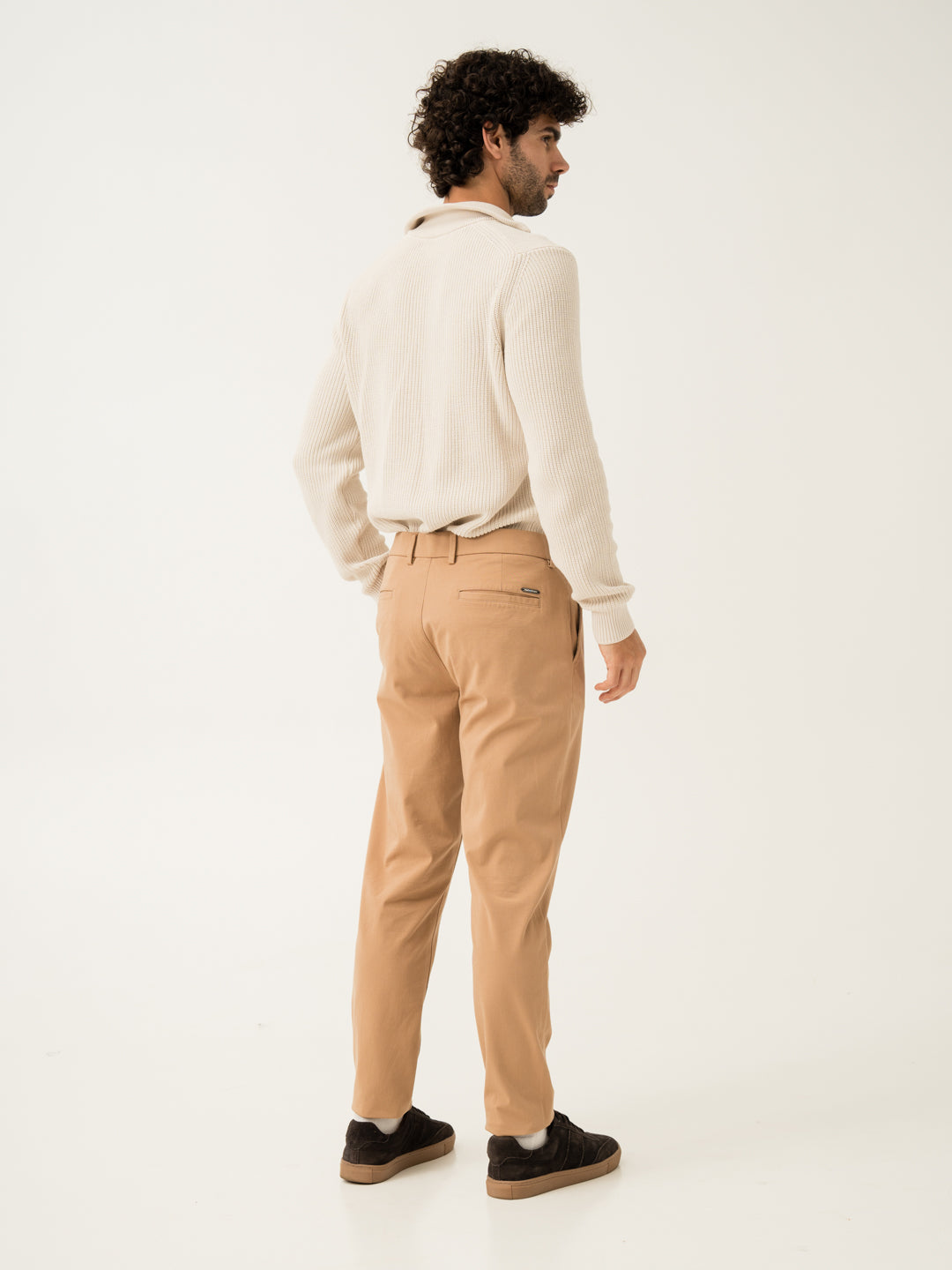 Court Khaki Slim Fit Stretch Chino Pants