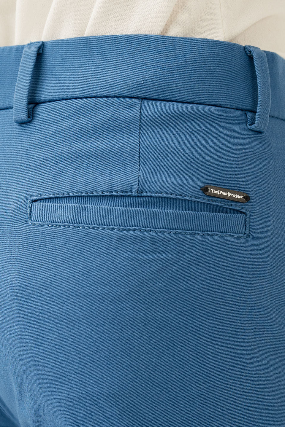 Track Blue Slim Fit Stretch Chino Pants