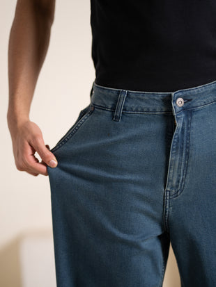 Tempest Blue Baggy Fit Jeans