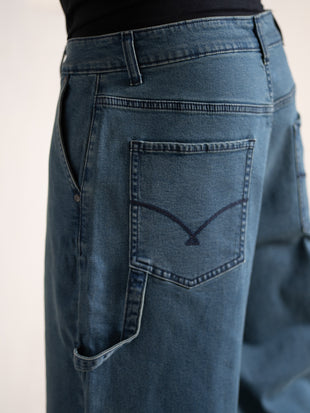 Tempest Blue Baggy Fit Jeans