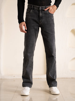 Cyclone Grey Cloud Wash Luxury Relaxed Fit Jeans