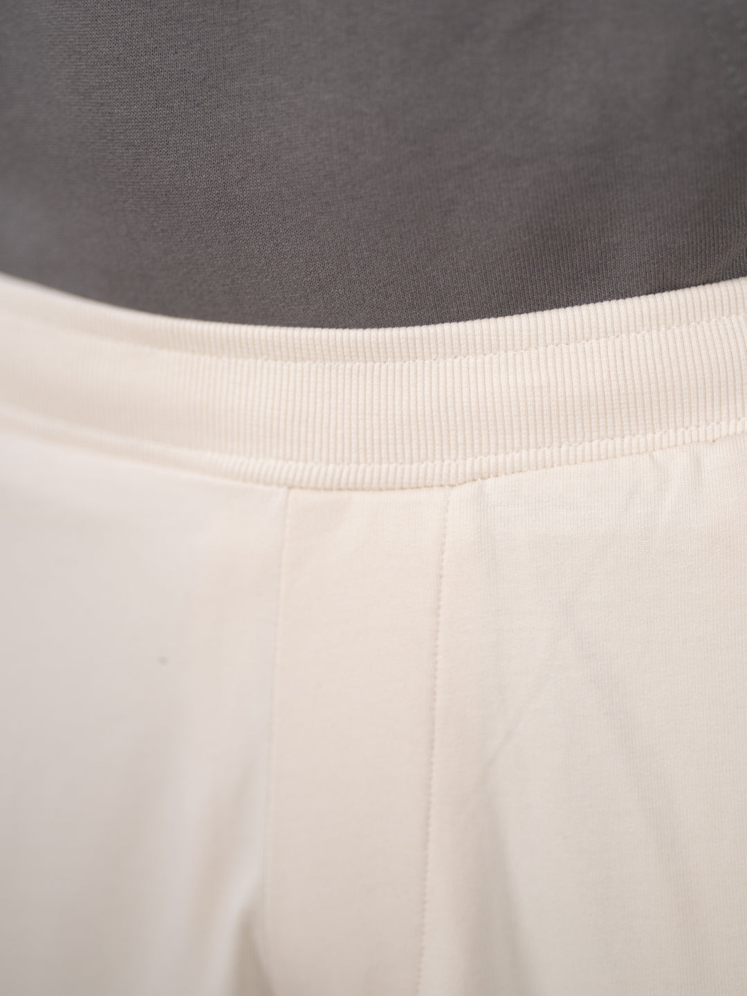 Atlas Cream Cotton Sweatpants