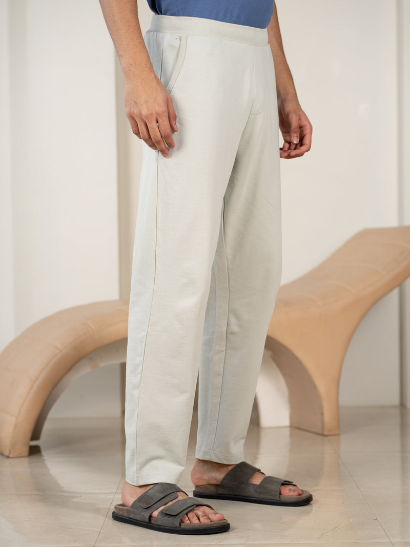 Mistline Grey Cotton Sweatpants