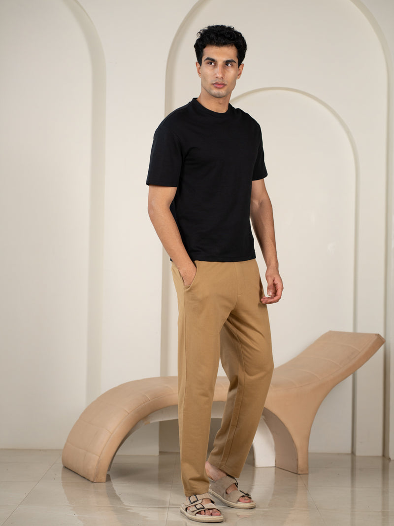 Explorer Khaki Cotton Sweatpants