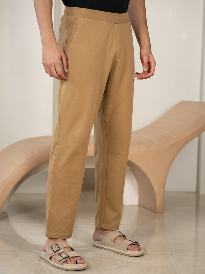 Explorer Khaki Cotton Sweatpants