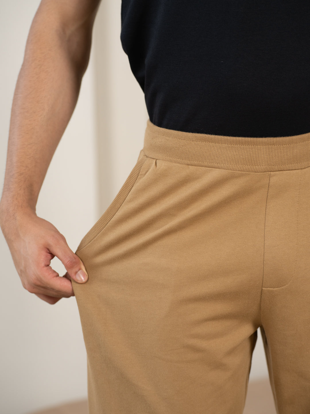 Explorer Khaki Cotton Sweatpants