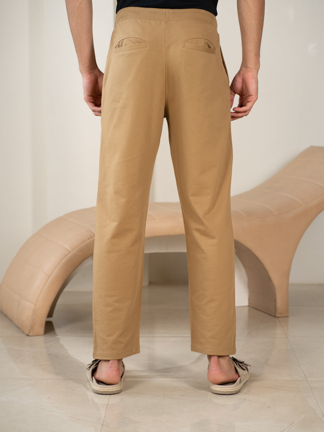 Explorer Khaki Cotton Sweatpants