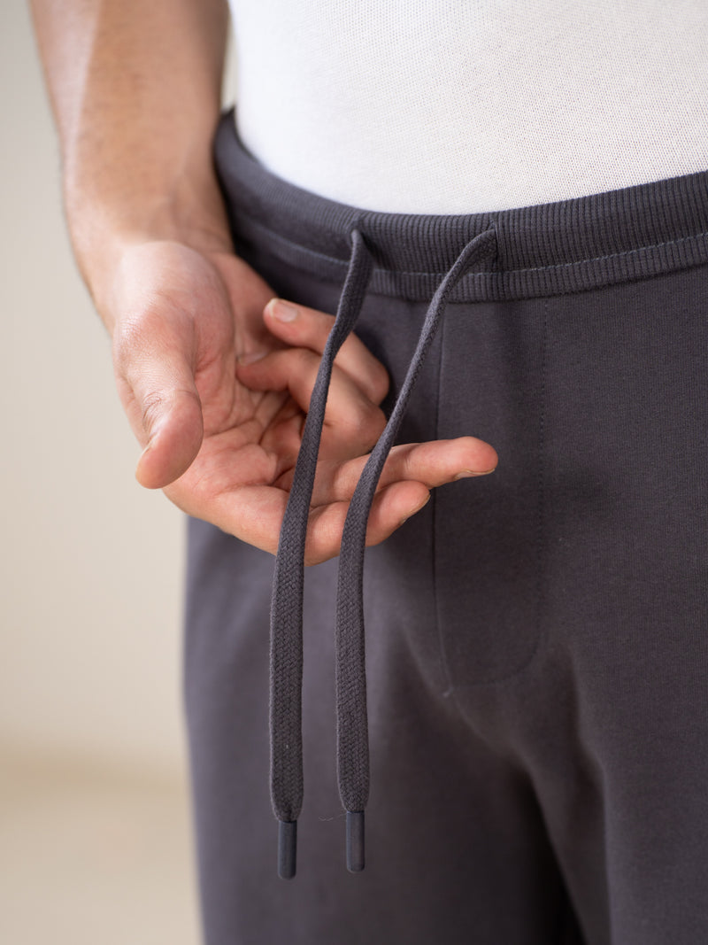 Thunderstorm Grey Cotton Sweatpants