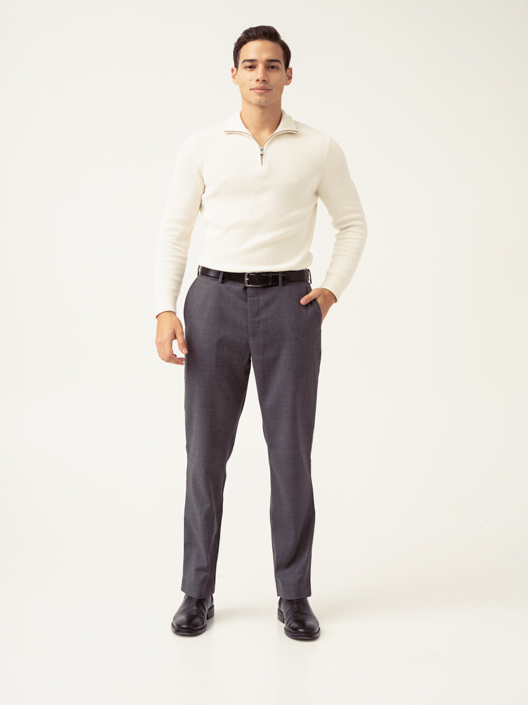 Noctivio Indigo 100% Linen Pants