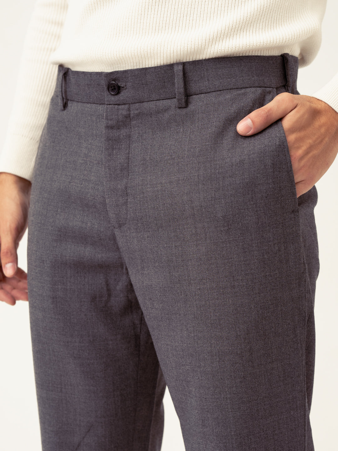 Noctivio Indigo 100% Linen Pants