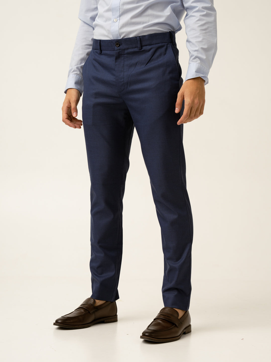 Men's Trousers Peter England Night Pants Buy Billy Blue