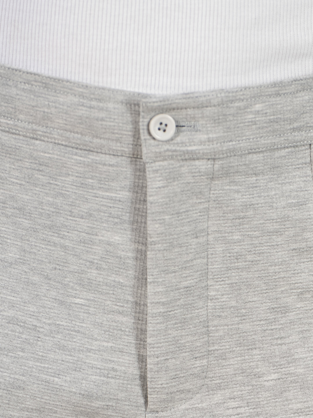 Aurest Grey Relaxed Fit Power-Stretch Korean Pintuck Pants