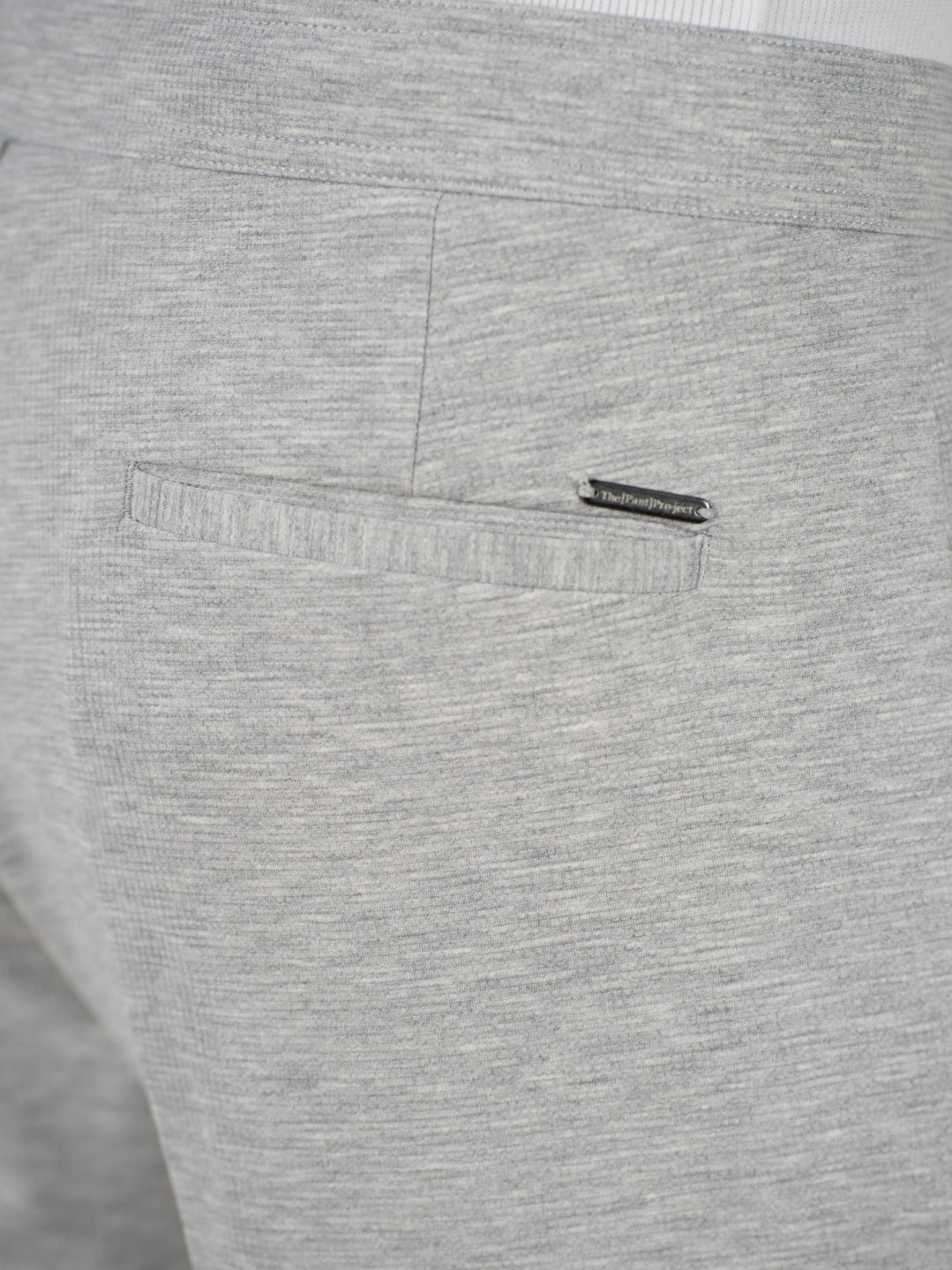 Aurest Grey Relaxed Fit Power-Stretch Korean Pintuck Pants