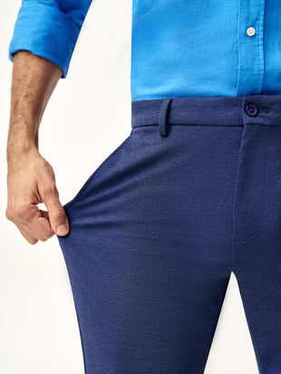 Insignia Blue Plus Size Power-Stretch Pants