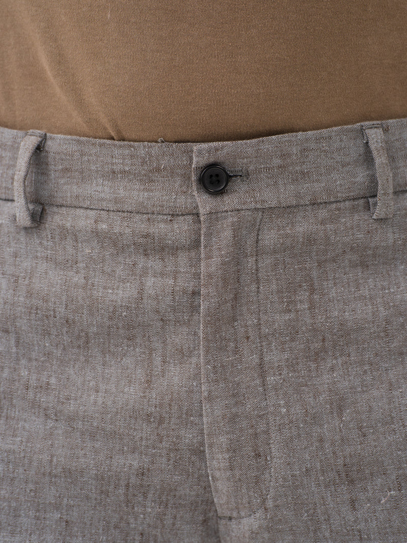 Earthkind Grey Linen Sorona Pants