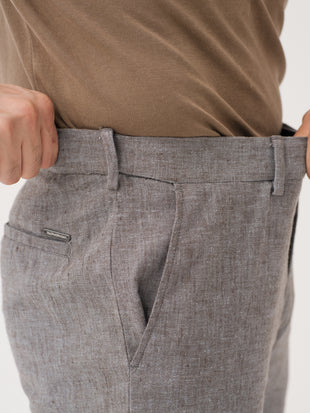 Earthkind Grey Linen Sorona Pants