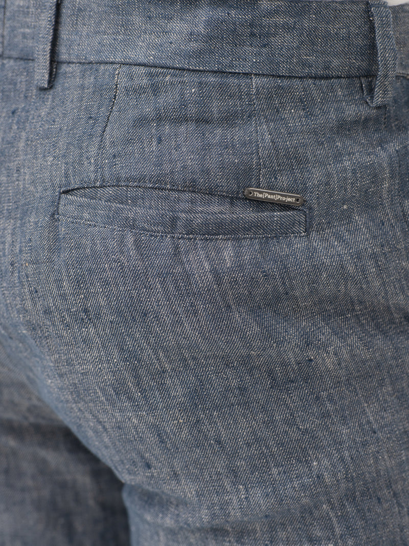 Thryv Indigo 100% Linen Pants